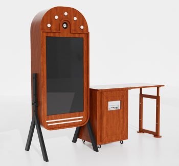复古拍照机-魔镜一体桌